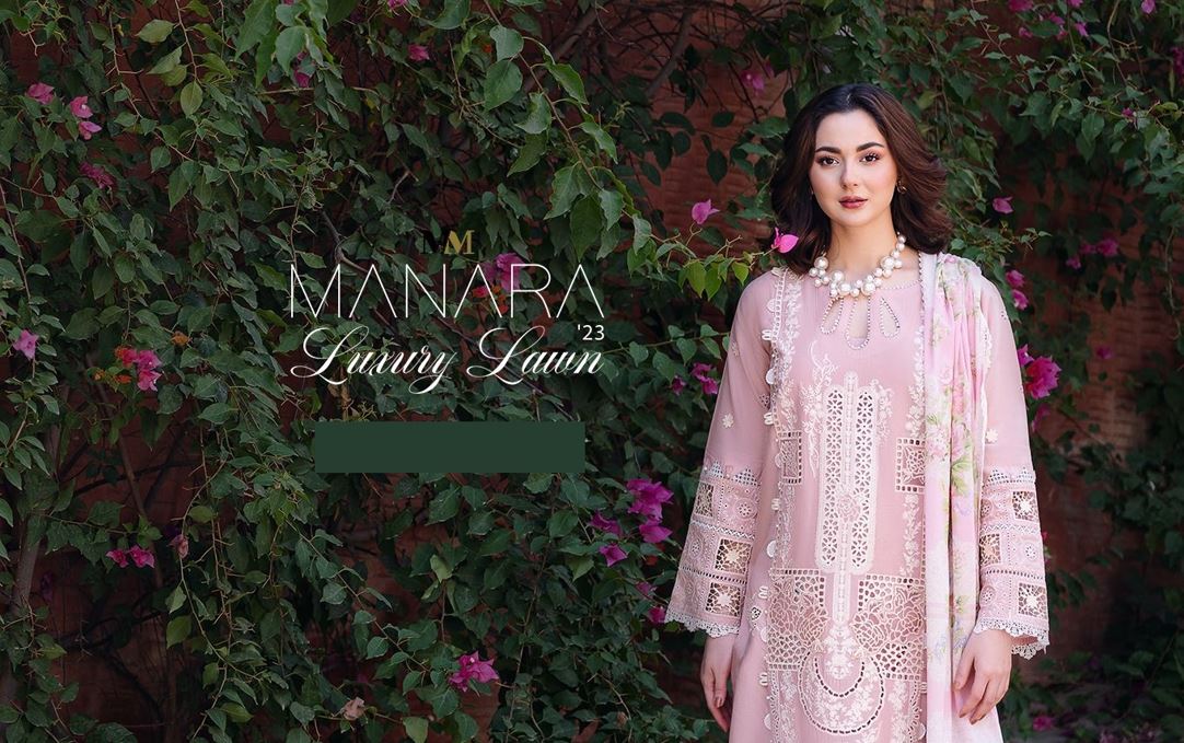MANARA BY MARIA - LUXURY LAWN COLLECTION'23