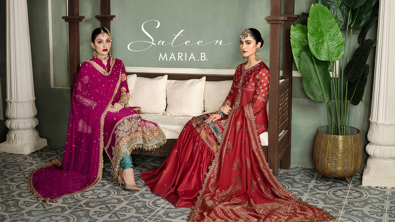 Maria.B Sateen- Unstitched Collection'23
