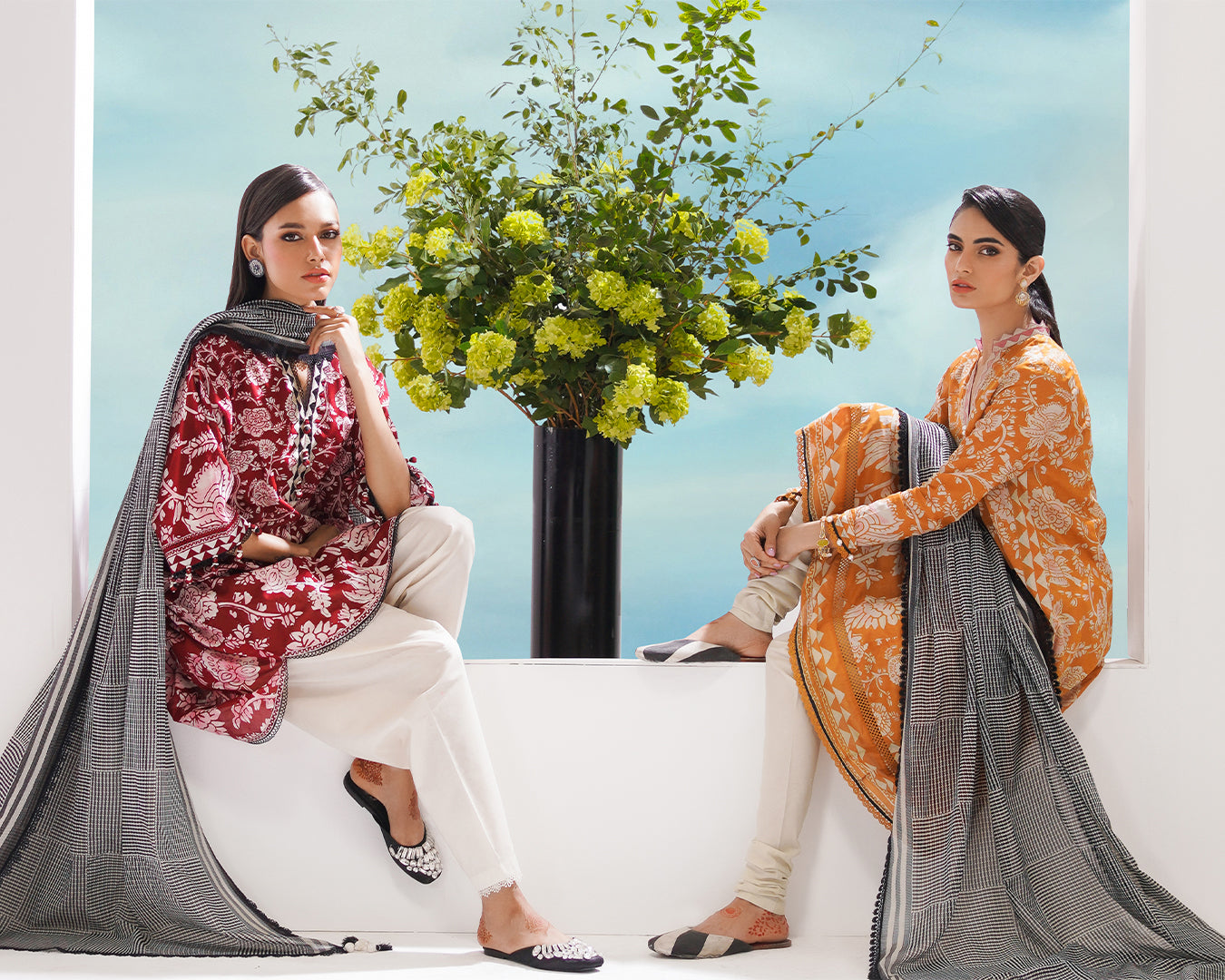 MAHAY- SUMMER LAWN COLLECTION'23 BY SANA SAFINAZ