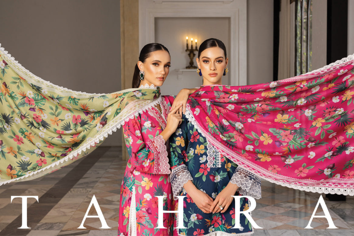 TAHRA LAWN- UNSTITCHED COLLECTION'23 BY ZAINAB CHOTTANI