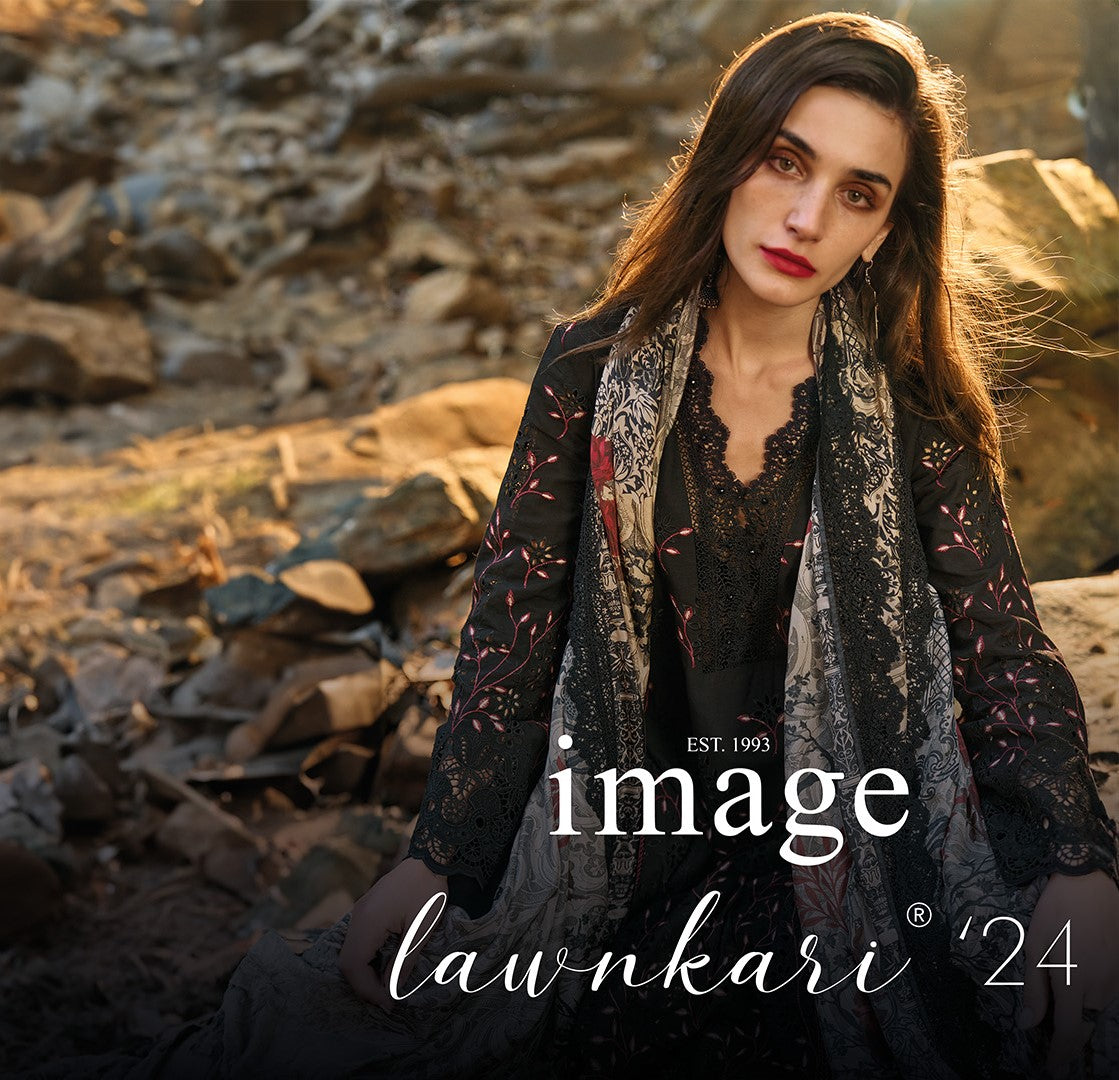 IMAGE- LAWNKARI- UNSTITCHED LAWN'24