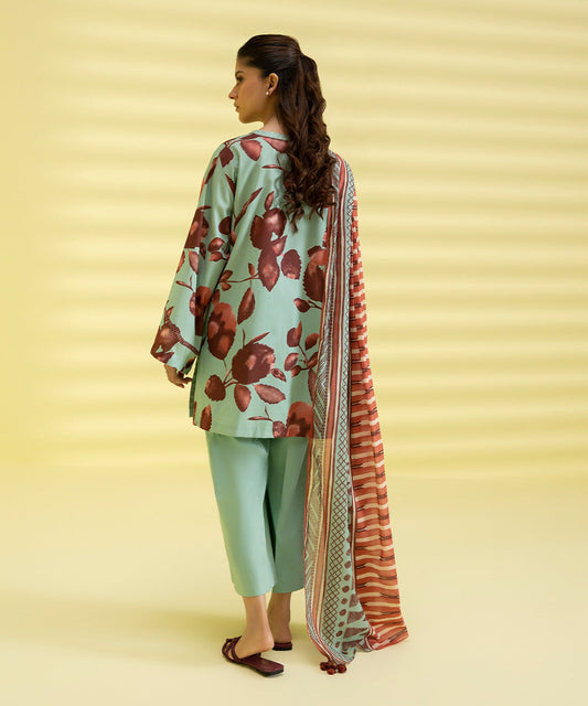 PRINTED LAWN SUIT - Laurel