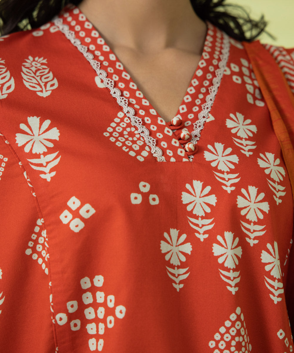 3 PIECE - PRINTED LAWN SUIT