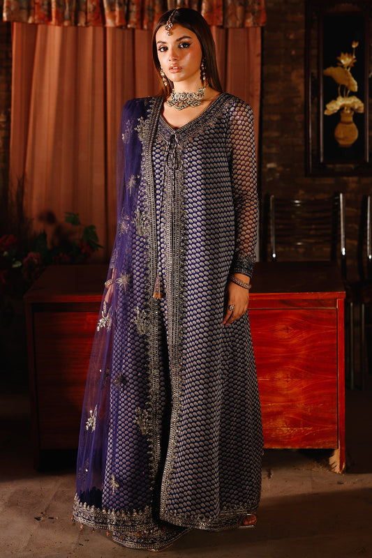 3-PC Embroidered Chiffon Suit CMA-5-135