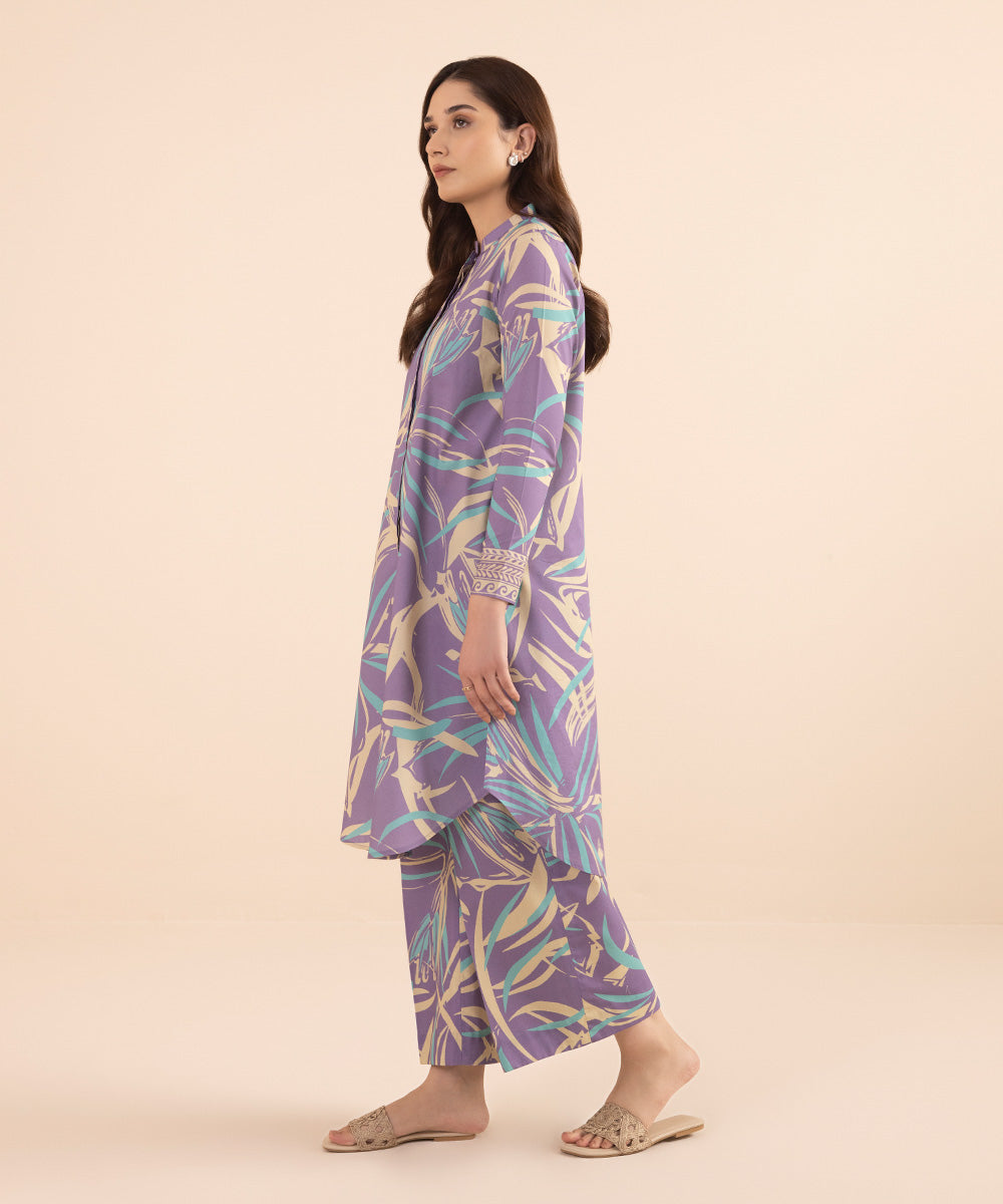 2 PIECE - PRINTED LAWN SUIT
