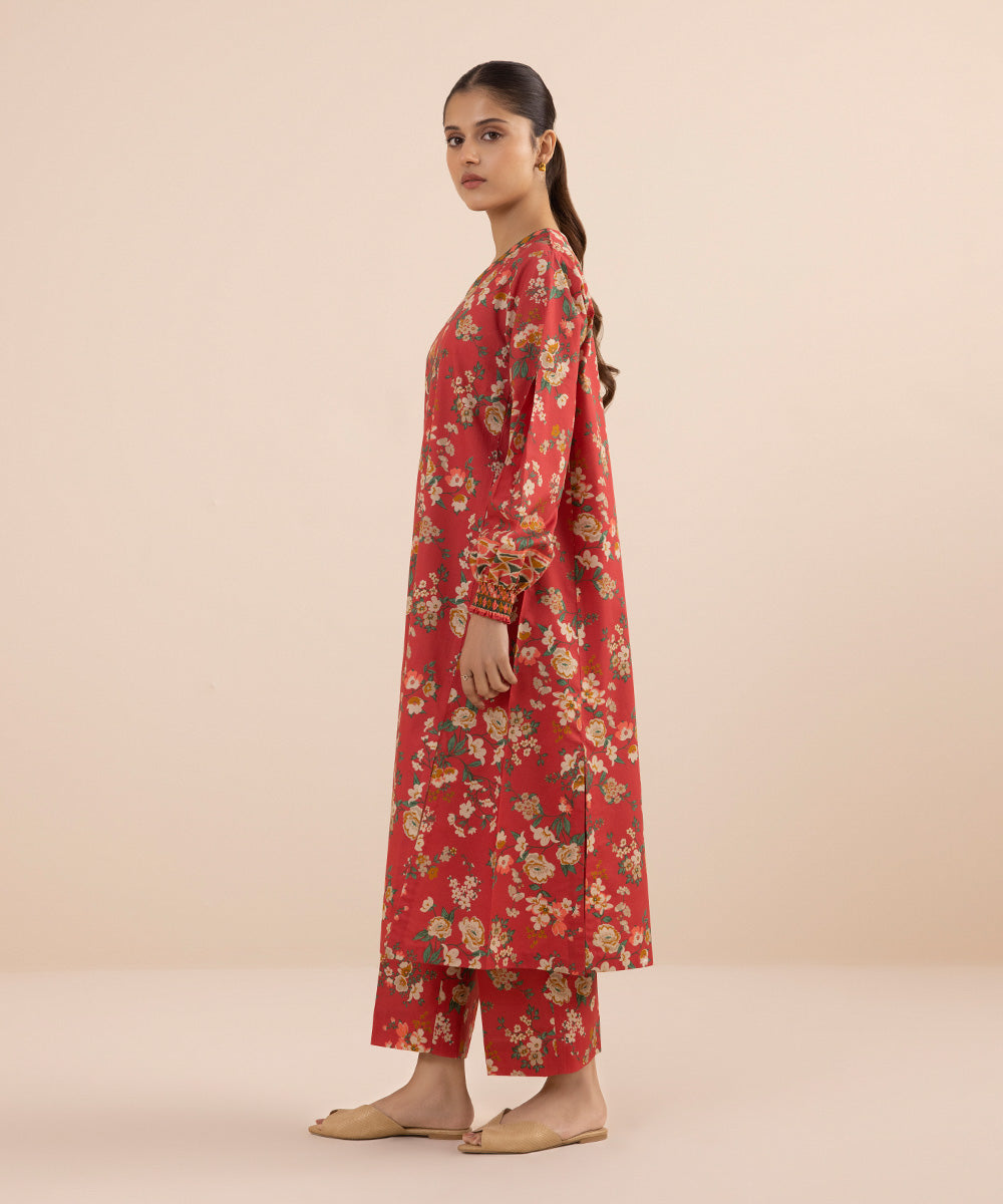 2 PIECE - PRINTED LAWN SUIT