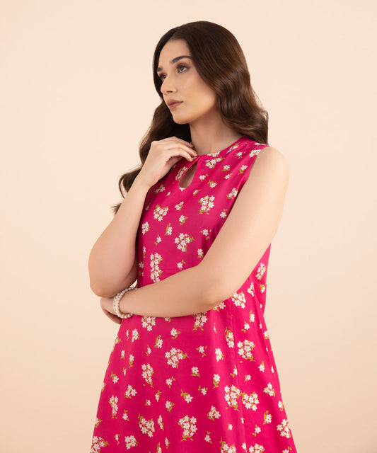 2 PIECE - PRINTED LAWN SUIT