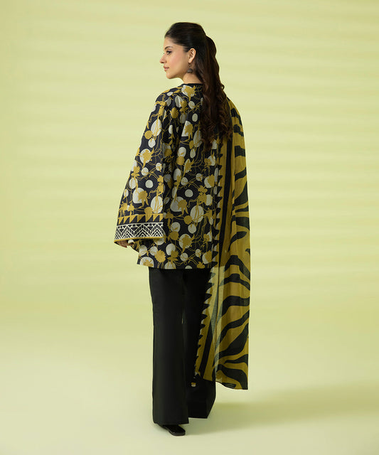 3 PIECE - PRINTED LAWN SUIT