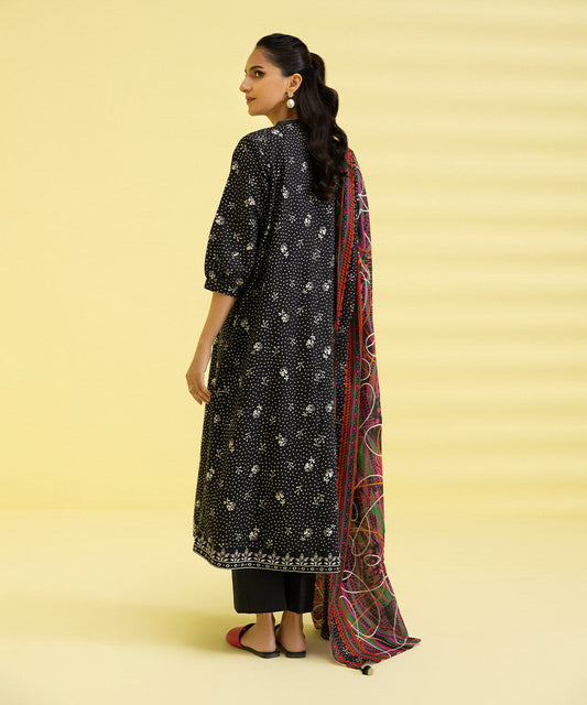 3 PIECE - PRINTED LAWN SUIT