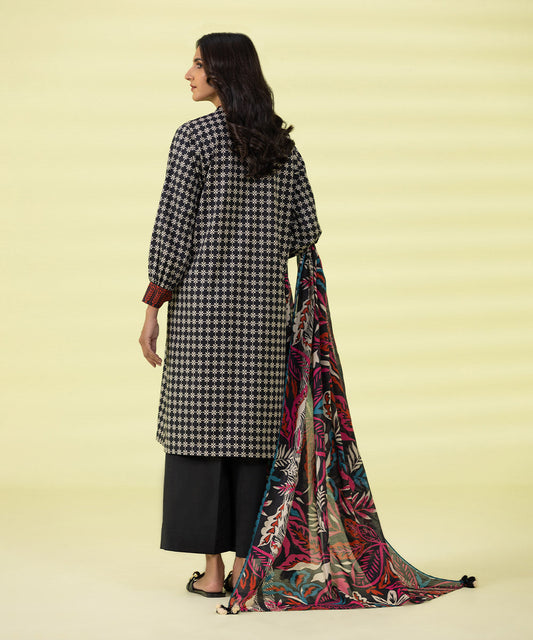 3 PIECE - PRINTED LAWN SUIT