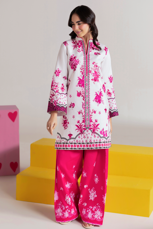 Amal Summer Prints 2Pc. Unstitched Cord 01