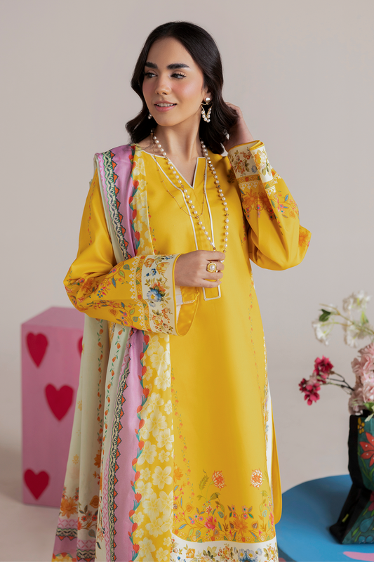 Amal Summer Prints 3Pc. Unstitched 06