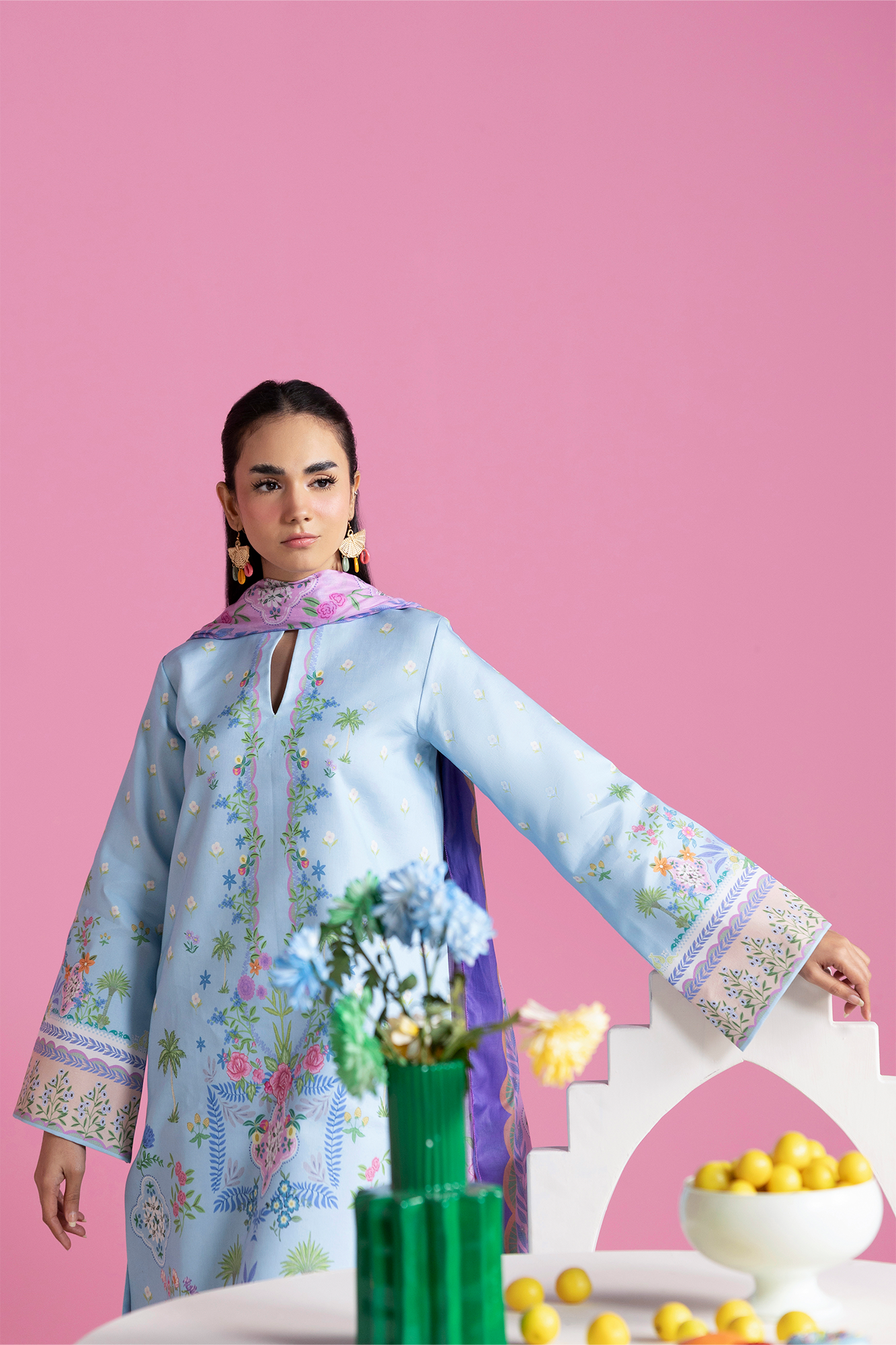 Amal Summer Prints 3Pc. Unstitched 12