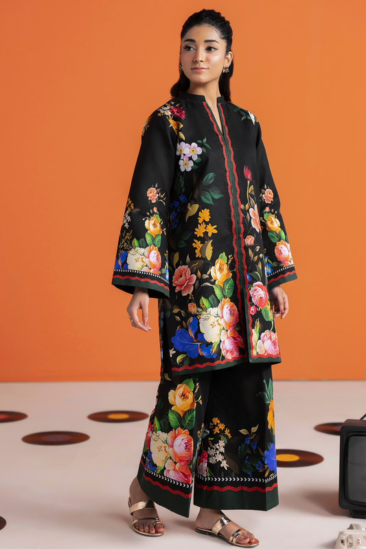 Amal Summer Prints 2Pc. Unstitched Cord 02