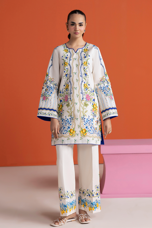 Amal Summer Prints 2Pc. Unstitched Cord 03