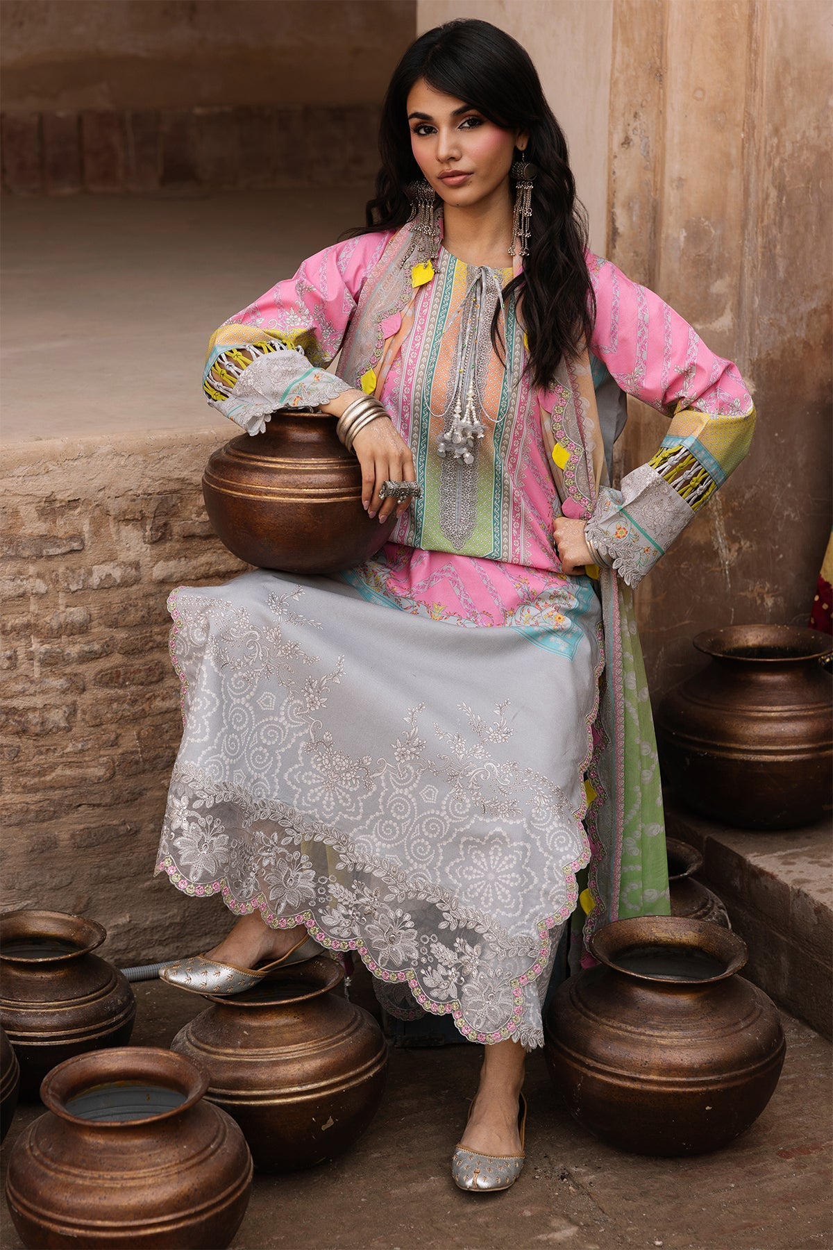 3-PC Unstitched Lawn Collection CHN6-01