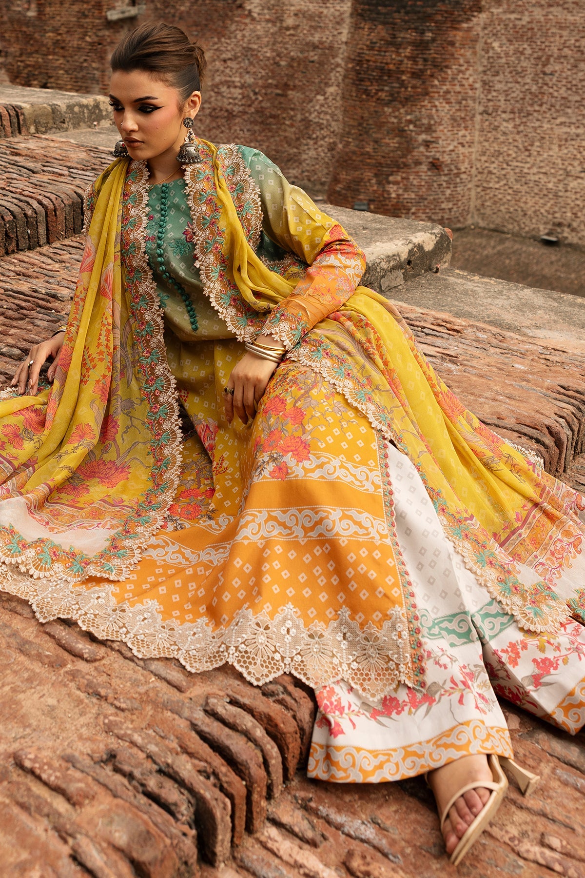 3-PC Unstitched Lawn Collection CHN6-03