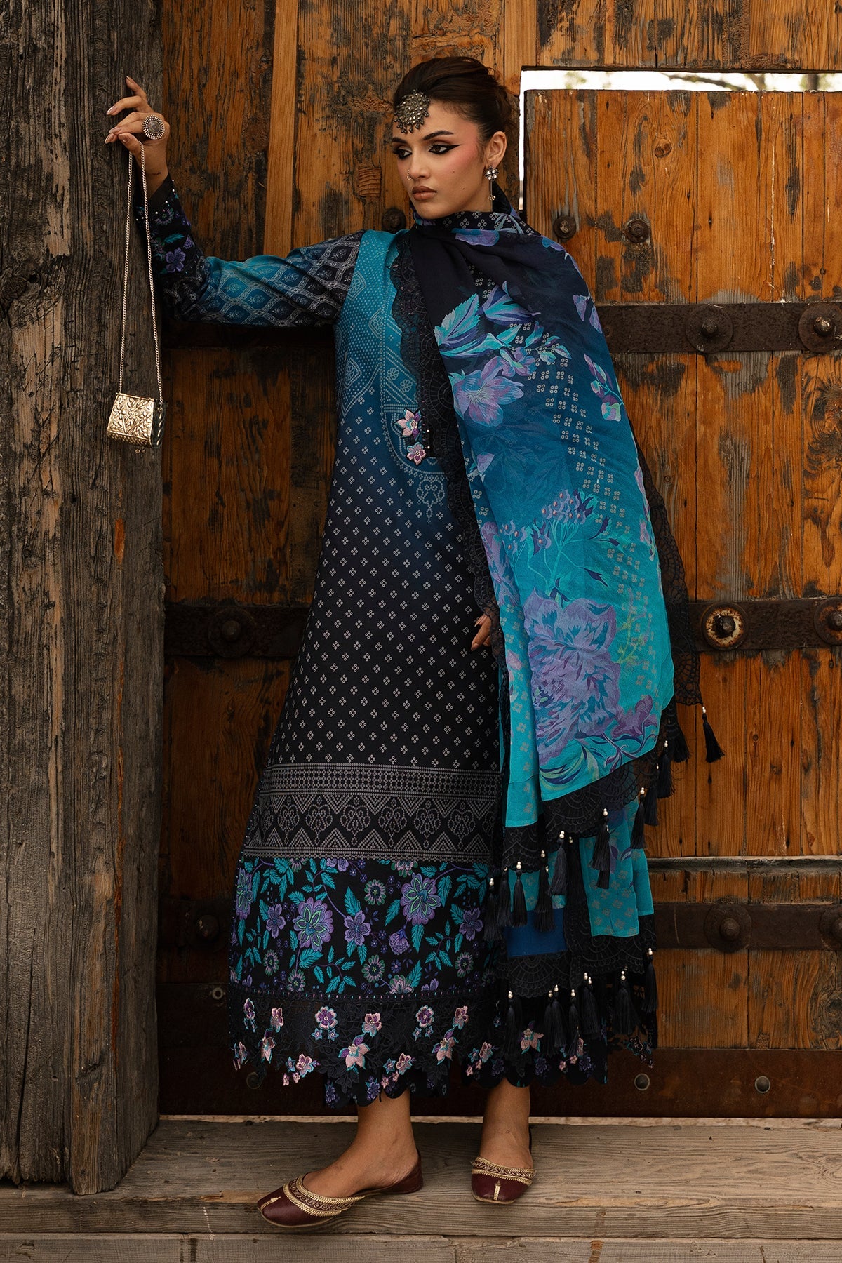 3-PC Unstitched Lawn Collection CHN6-04