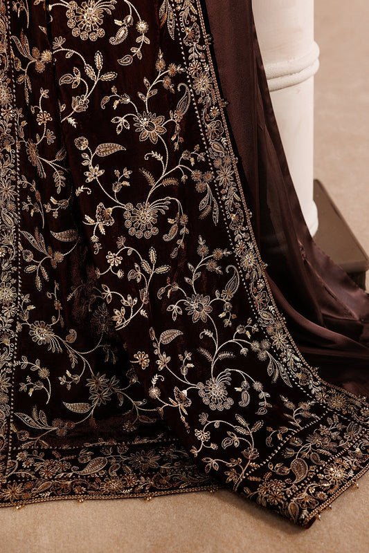 EMBROIDERED VELVET SHAWL VS-72