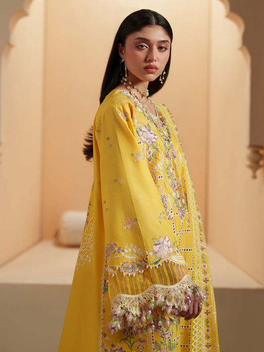 D-111-A | 3 PC Luxury Lawn