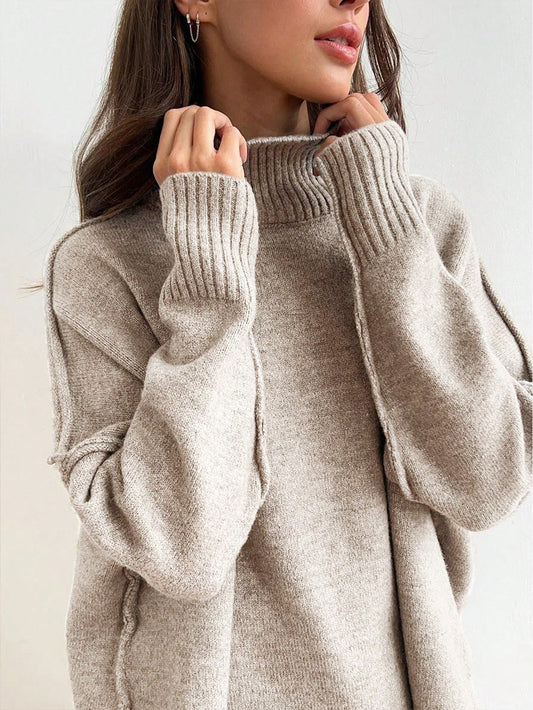 Sweater & Knitted Pants Set