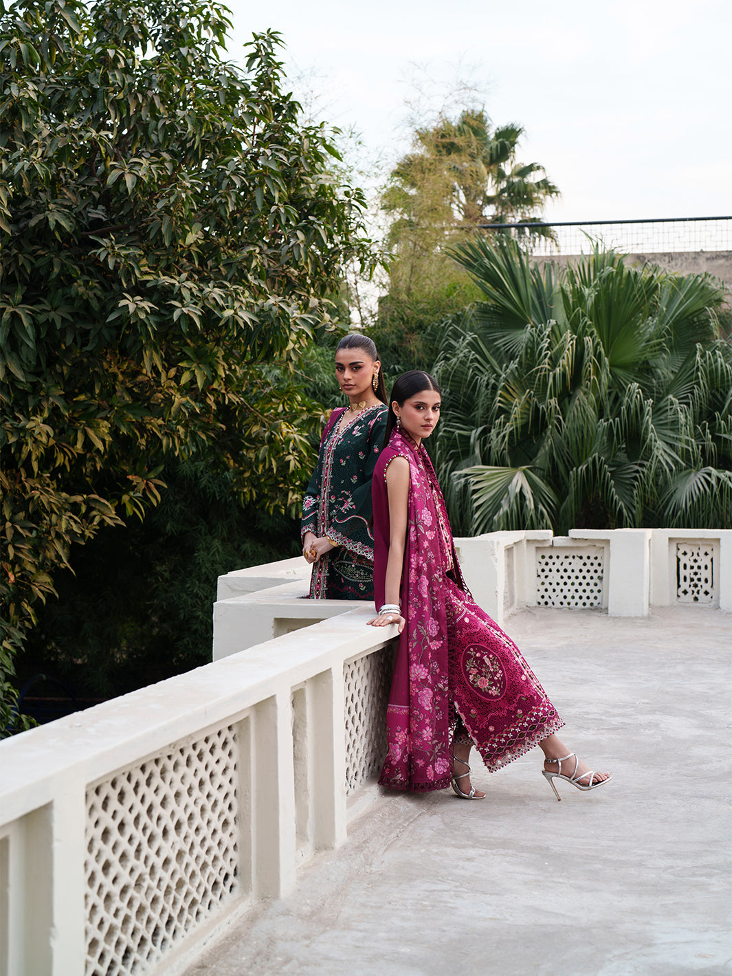 174-B | 3 PC Lawn Stitched