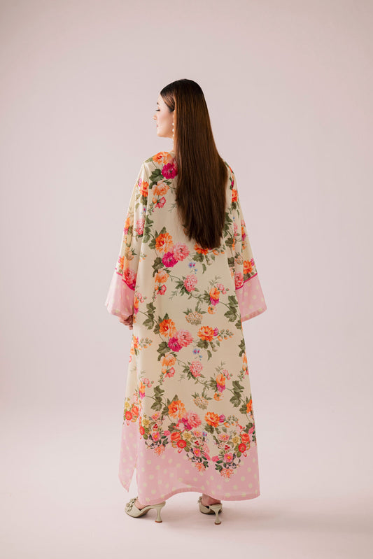 KF44 - Winter Printed Kaftaan