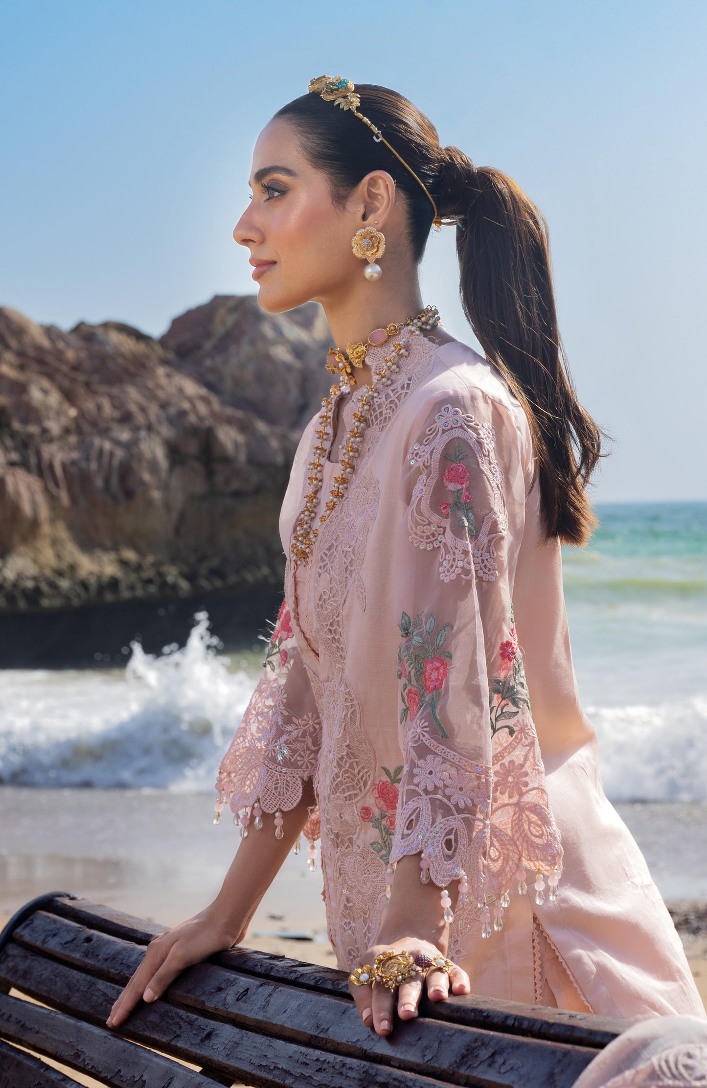 Mahiymaan 3 Piece Unstitched Luxury Lawn-MLL-26-02