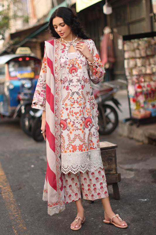 3-PC Unstitched Lawn Collection CS6-01