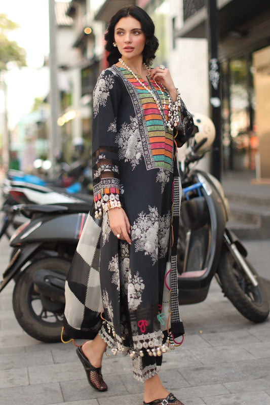 3-PC Unstitched Lawn Collection CS6-06