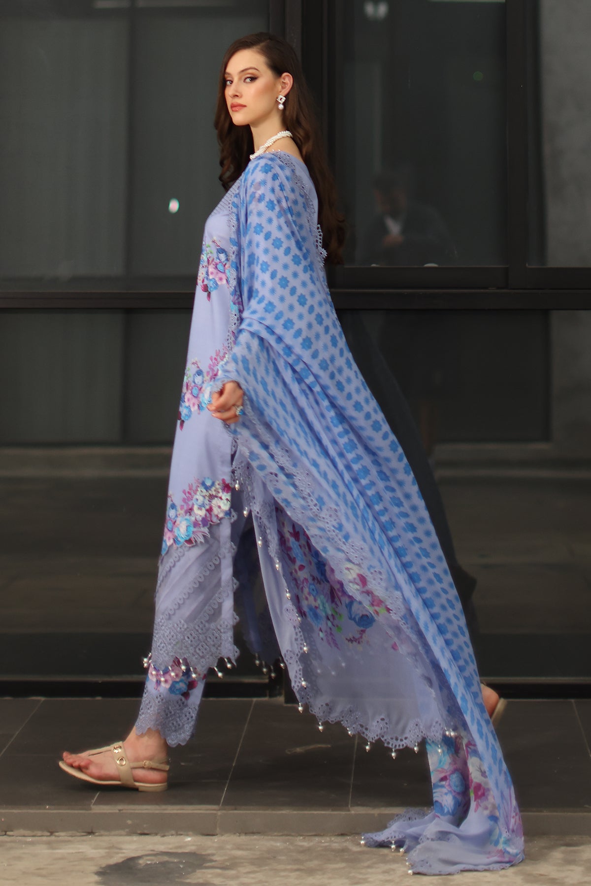 3-PC Unstitched Lawn Collection CS6-09
