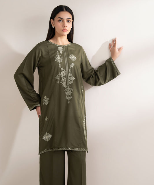 Embroidered Bedford Shirt