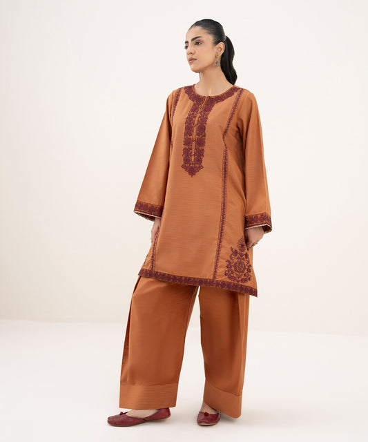 Embroidered Cotton Shirt