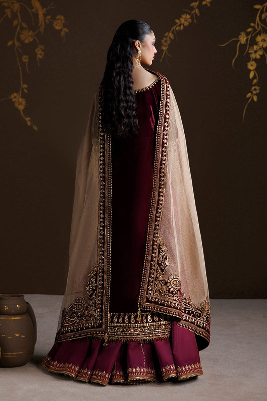 EMBROIDERED VELVET UF-4548