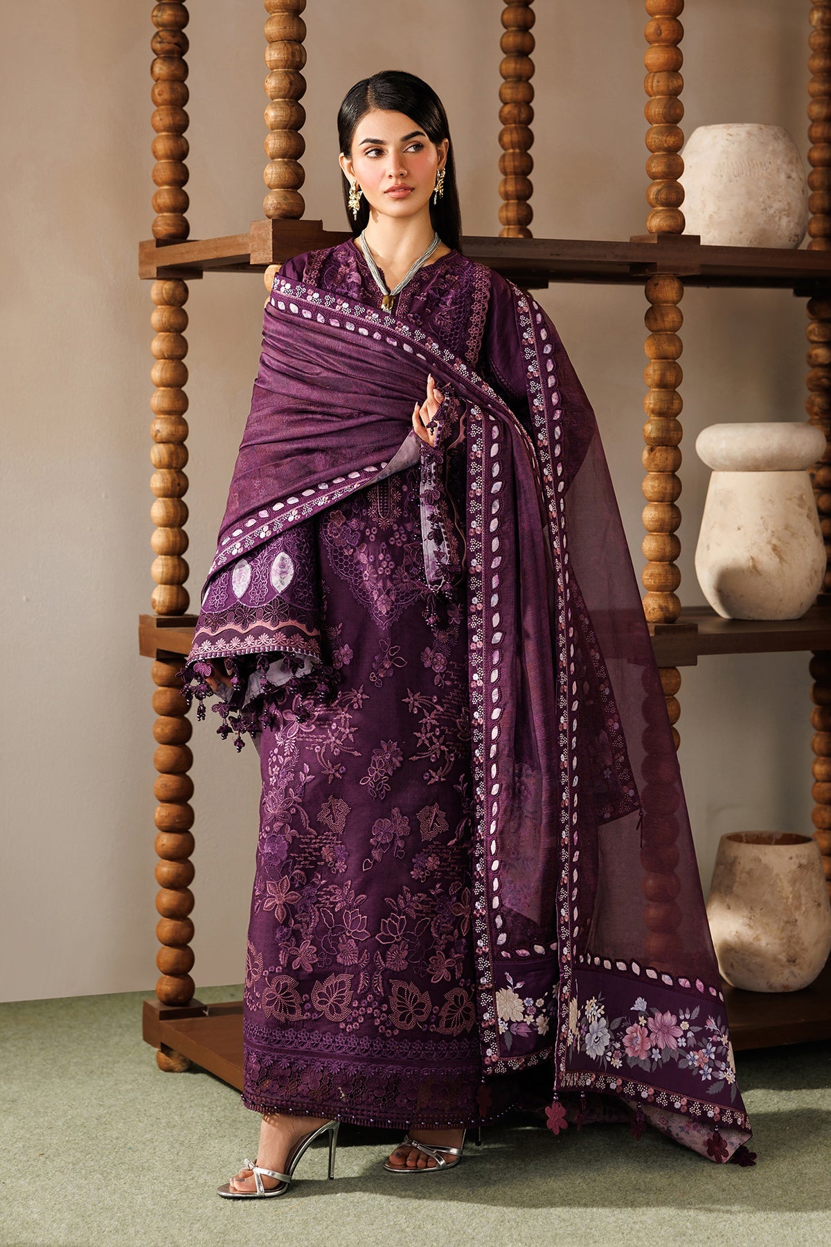 EMBROIDERED LAWN EL26-D02 UNSTITCHED