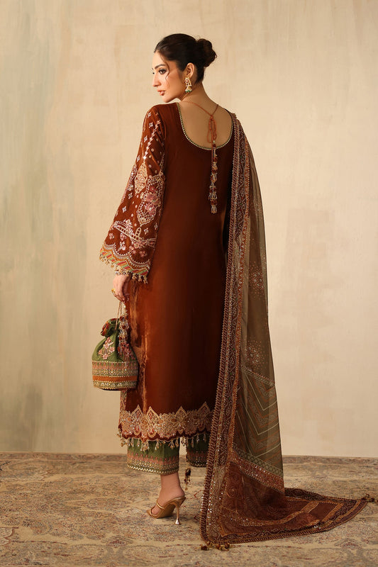 EMBROIDERED VELVET UF-4317