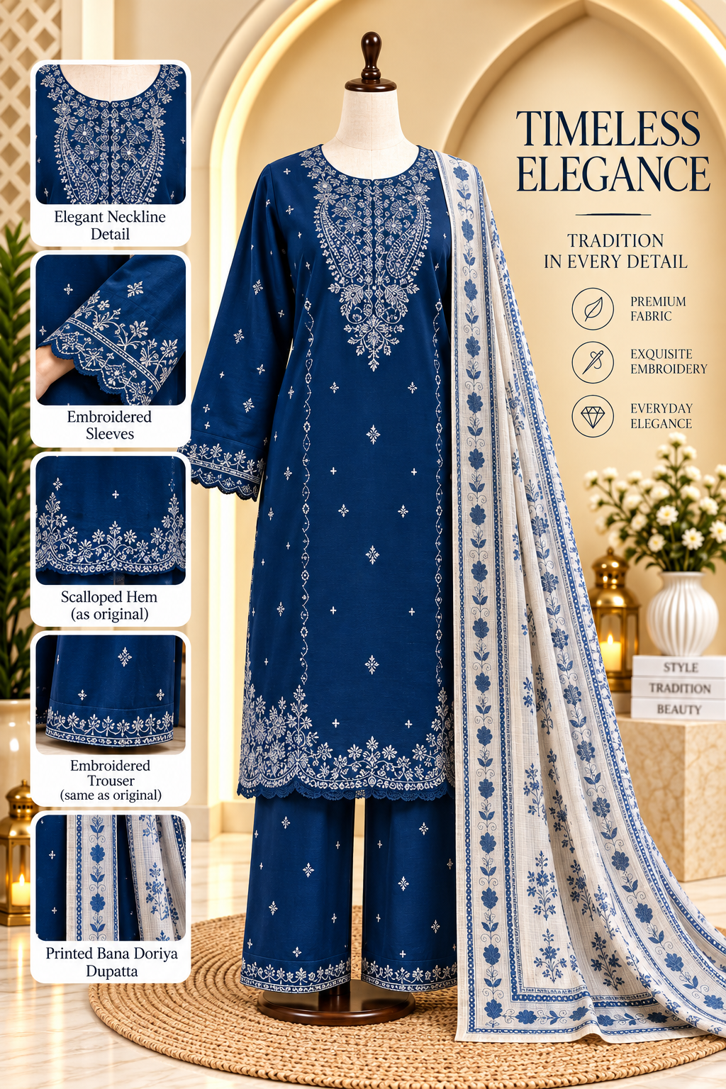 Ocean Blue Elegance