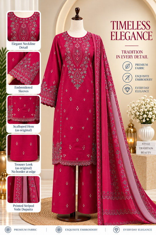 Fucshia Pink Elegance
