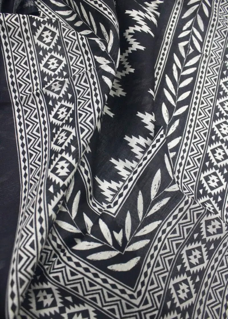 DPC-0719- 3 Piece Cotton Printed UnStitched Suit