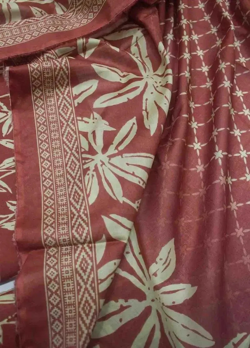 DPC-0751- 3 Piece Cotton Printed UnStitched Suit