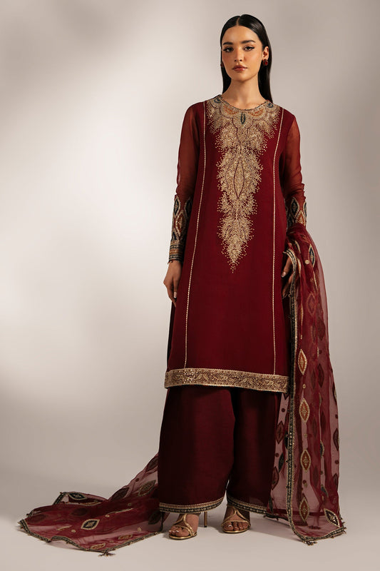 EMBROIDERED CHIFFON UC-3072