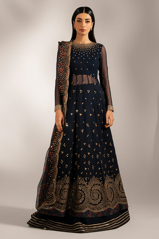 EMBROIDERED CHIFFON UC-3073