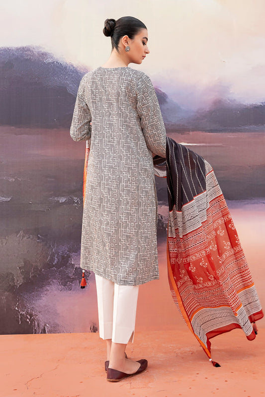 Printed Lawn 3 Piece