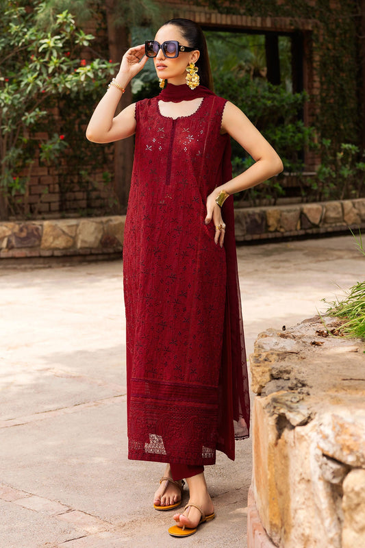 4839-PERWASHA EMBROIDERED LAWN UNSTITCHED