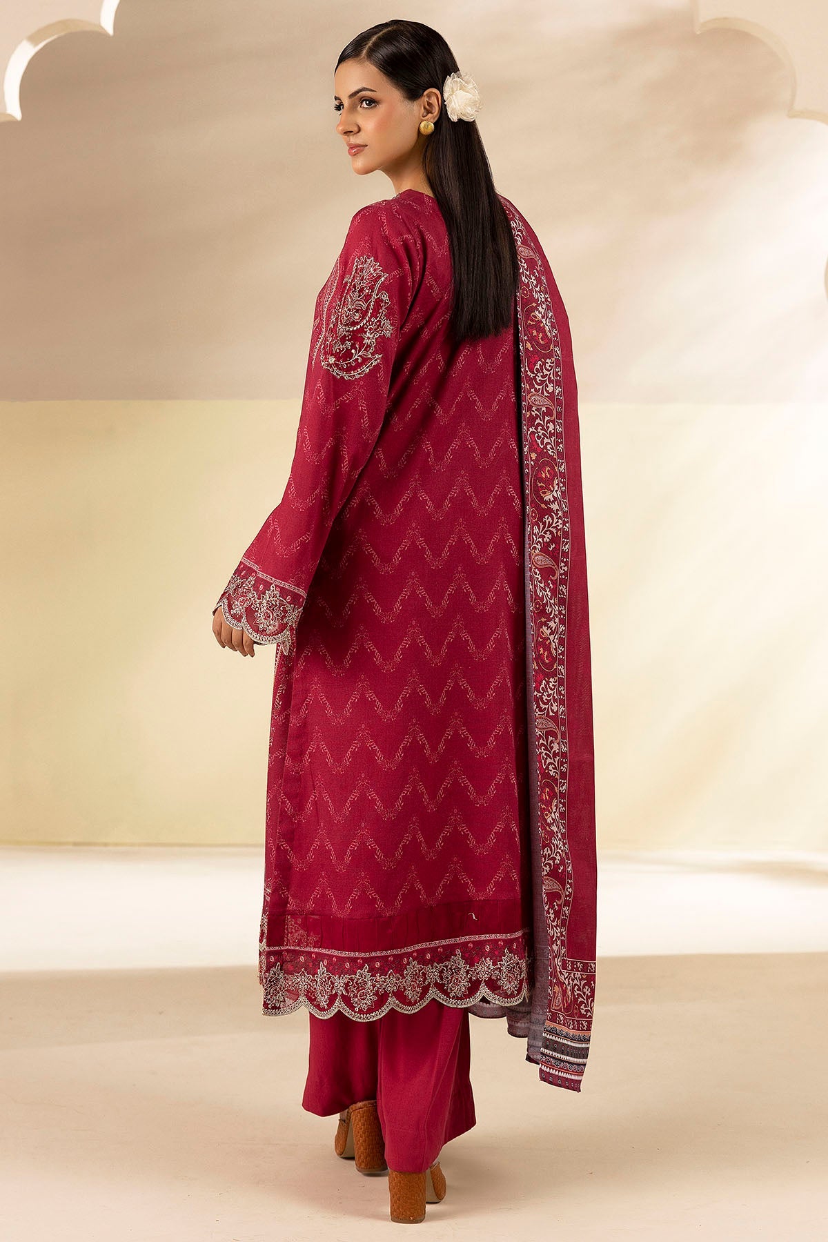 5708-MEHZA DIGITAL PRINTED LINEN UNSTITCHED