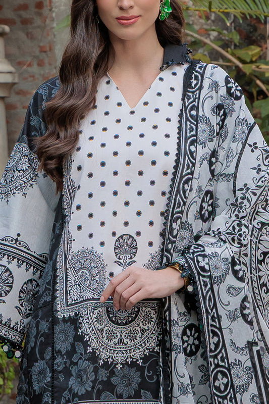 3 Piece Printed Lawn Suit B-62009