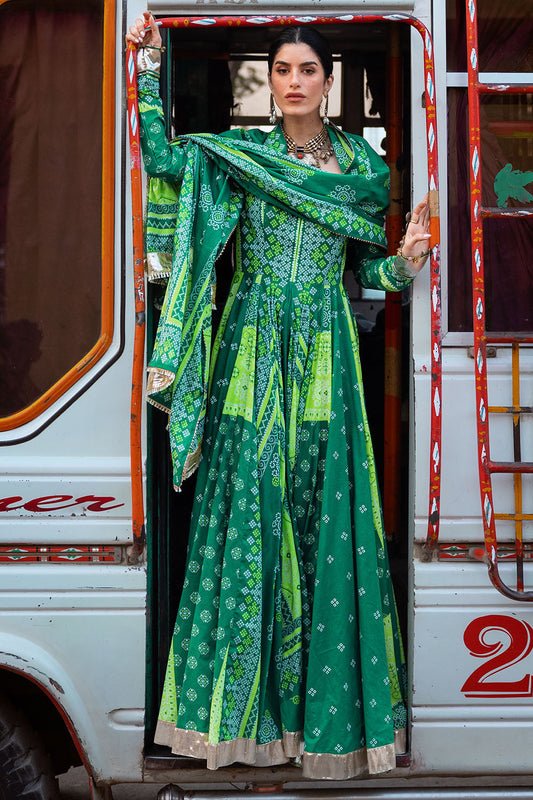 3 Piece Printed Lawn Suit CL-62027 A