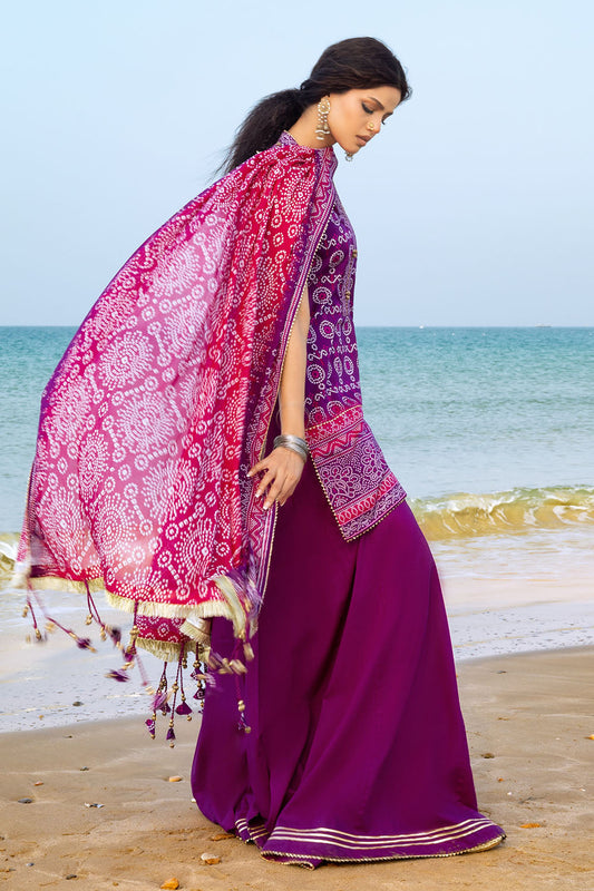 3 Piece Printed Lawn Suit CL-62149 A