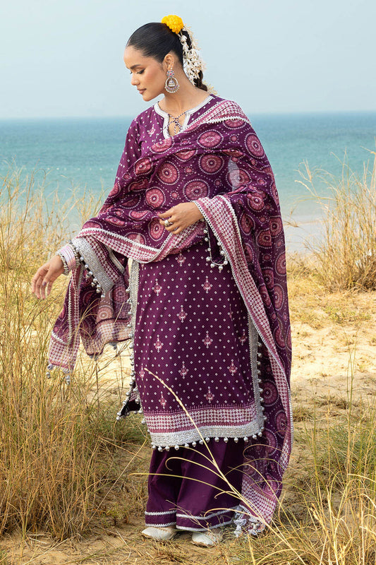 3 Piece Printed Lawn Suit CL-62168 A
