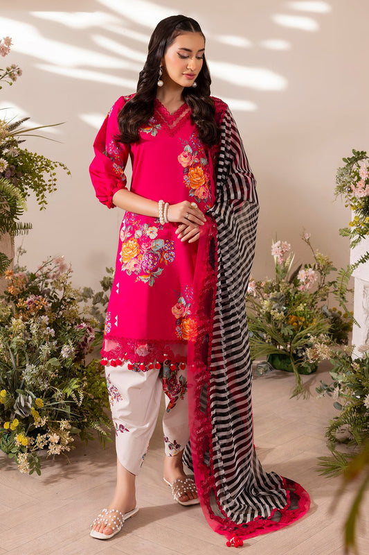 3-PC Unstitched Embroidered Lawn Collection CH6-10
